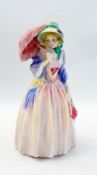 Royal Doulton china figure "Misdemeanor", HN1402 with handwritten title to base and "Potted by