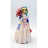 Royal Doulton china figure "Misdemeanor", HN1402 with handwritten title to base and "Potted by