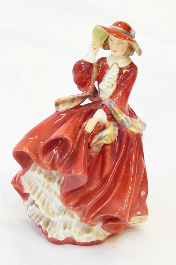 Royal Doulton china figure "Southern Belle" HN2229, 20cm high, Royal Doulton china figure "Top O'