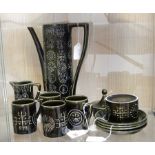 Portmeirion Totem part coffee set  Live Bidding: If you would like a condition report on this lot,