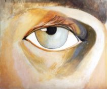 Bill Young (1929-2012)
Oil on canvas
Study of an eye, 60cm x 80cm, unframed  Live Bidding: If you