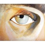 Bill Young (1929-2012)
Oil on canvas
Study of an eye, 60cm x 80cm, unframed  Live Bidding: If you