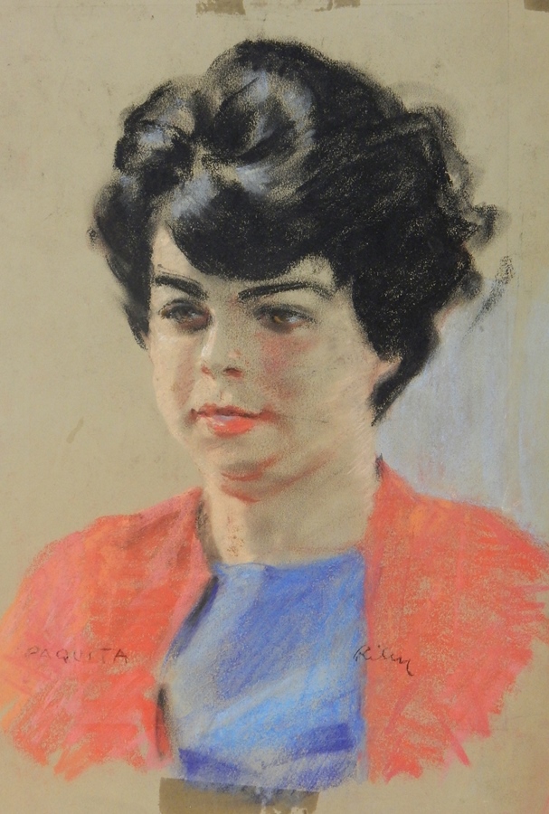 Harry Riley (1895-1966)
Pastel
"Lady, seated". 25cm x 37cm, unframed
Pastel
"Head and Shoulder - Image 3 of 3