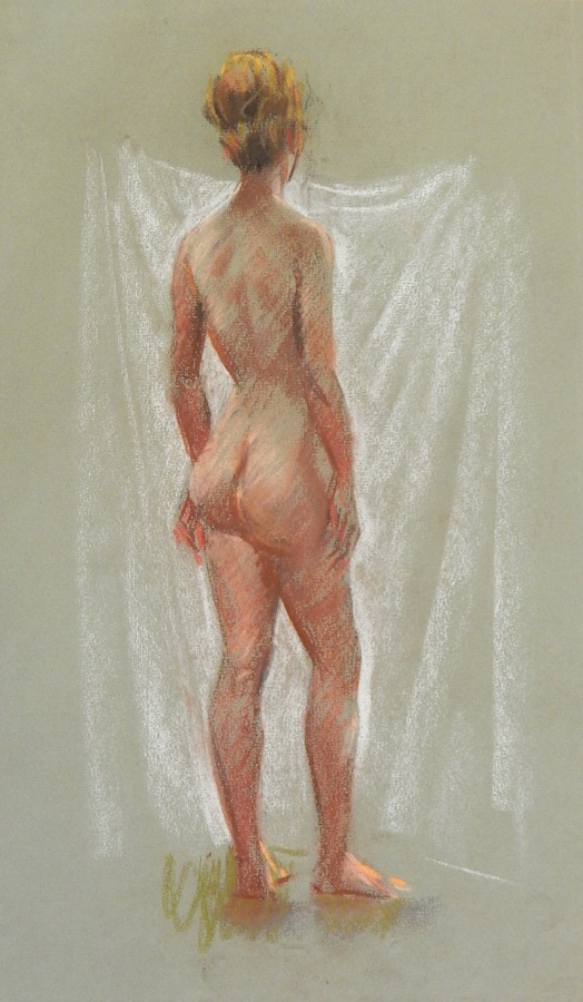 Harry Riley (1895-1966)
Pastel
"Female, Nude", 52cm x 38cm, unframed 
"Female, Nude", 48cm x 32cm, - Image 4 of 4