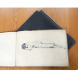 Harry Riley (1895-1966)
Three sketch books, 1920's life drawing and other sketches

 Live Bidding: