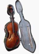 French Cello with two bows,