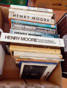 Henry Moore, large quantity of books relating to his work, including:-
Melville,