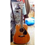 Yamaha acoustic guitar and two others (3)