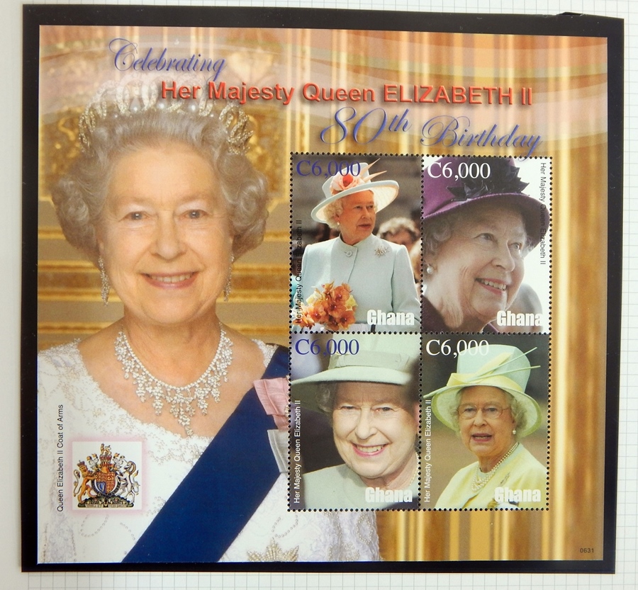 11 Royal related albums of stamps of the World plus one book on stamp collecting