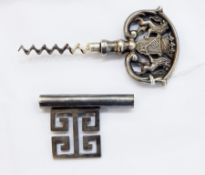 Key-pattern corkscrew