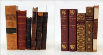 Fine bindings including:-
Hall, Captain Basil 
"Extracts from a Journal,