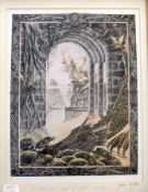 Julie Carter 
Print 
"To our Dark Lord of the Light",