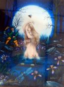 Peter Pracownik 
Artist's proof
Water nymph in a pool,