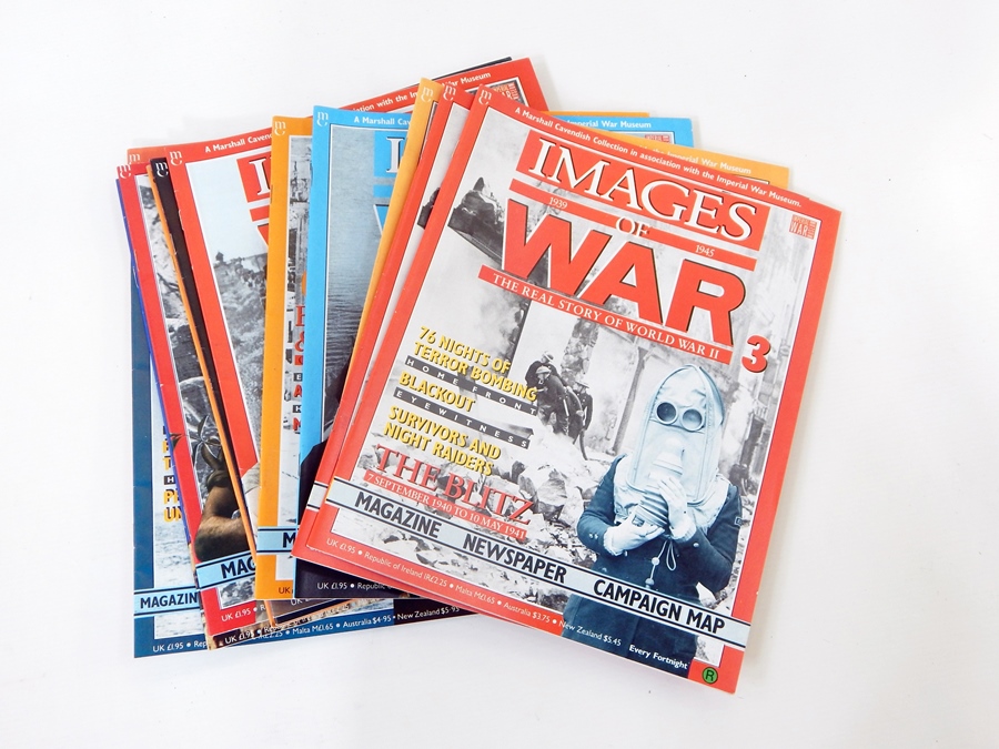 A collection of magazines,