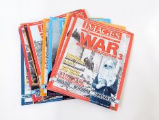 A collection of magazines,