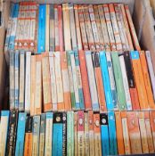 Quantity of vintage Penguin paperback books to include gardening, archeology, novels,