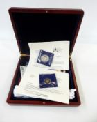 Mozart 250th anniversary Mongolian gold proof coin,