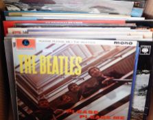 Quantity of LPs including The Beatles "Please Please Me", The Beatles 1967-1970,