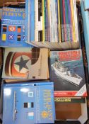 A large quantity of the Merchant Fleets albums,