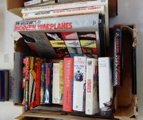 Militaria, quantity of books on WWI and WWII including Bomber Command, The Great War, 
Rolf,