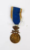 Romanian loyal service medal,