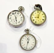 Edwards & Son eight-day button winding pocket watch with subsidiary seconds dial,