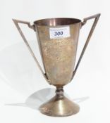 A George V silver trophy cup, The Salangor Golf Club Championships 1929,