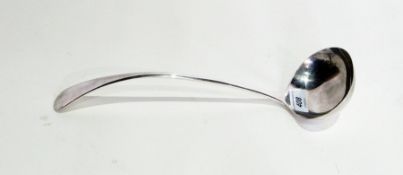 20th century silver soup ladle, Sheffield 1934, 7oz approx.