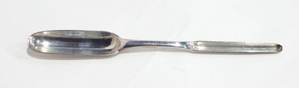 George II silver double-ended marrow scoop, maker Robert Preston, London 1736, weight 3oz approx.