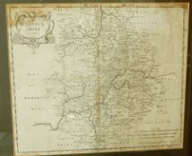 Robert Morden
Map of Warwickshire, sold by "Able Swale,