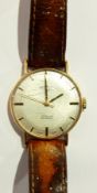 Gent's 9ct gold Rotary Incabloc wristwatch with subsidiary seconds hand