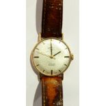 Gent's 9ct gold Rotary Incabloc wristwatch with subsidiary seconds hand