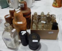 A collection of late Victorian pharmaceutical bottles