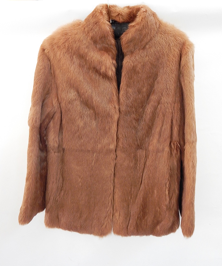 A coney fur coat and another (2)  Live Bidding: If you would like a condition report on this lot, - Image 3 of 3