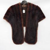 A vintage fur stole  Live Bidding: If you would like a condition report on this lot, please