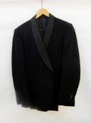 A black dinner jacket by Hector Powe of Regent Street, London,
