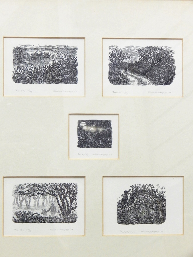 Miriam Macgregor
Five limited edition wood engravings
"Real Sky",