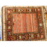 Two Eastern style small mats, Boteh design,