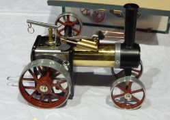 A Mamod steam tractor TE1A model,