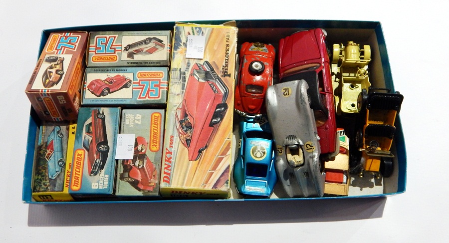 Quantity of diecast toys to include Dinky, Lady Penelope's FAB1 (boxed),