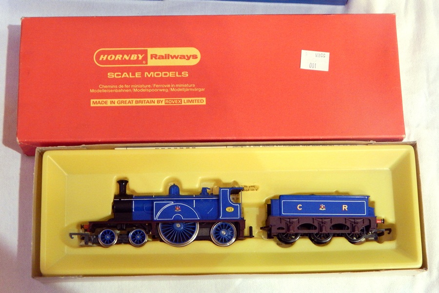 Hornby Railways 'OO' gauge Caledonian locomotive, No.