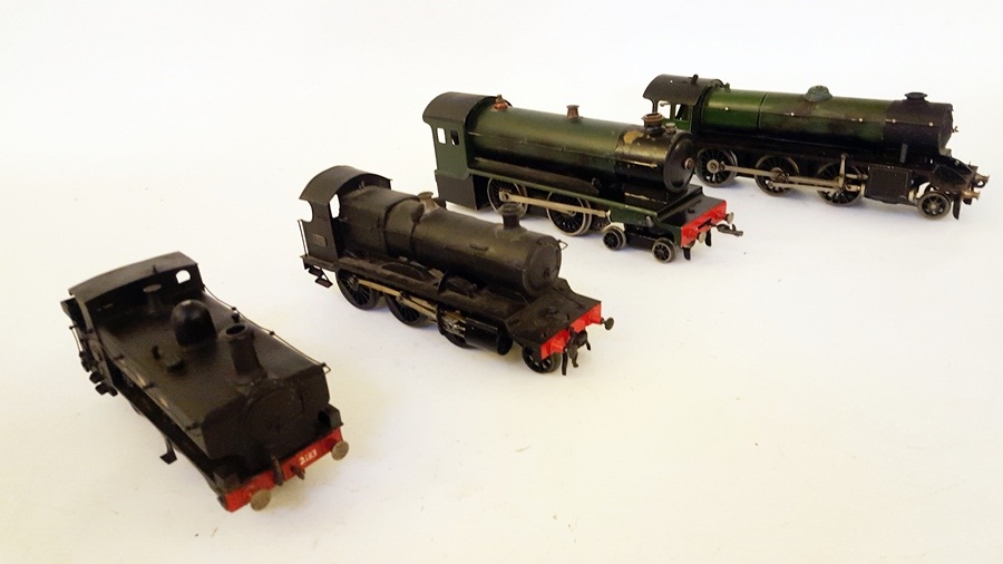 Four 'O' gauge scratch-built locomotives, two live steam, - Image 3 of 3