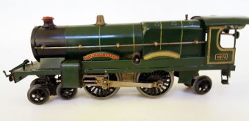 A Hornby 'O' gauge 2-4-2 locomotive "Caerphilly Castle),