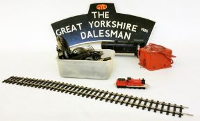 A large collection of Hornby and other railway accessories to include various spare parts,