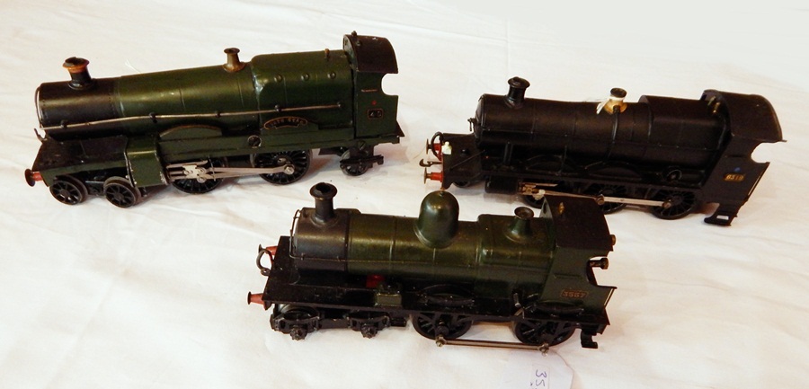 Three 'O' scratch-built locomotives with clockwork motors (3) - Image 3 of 3