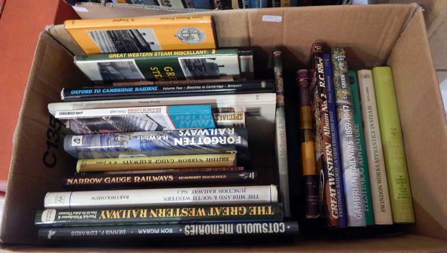 A quantity of railway books to include Great Western Railways, Scotland Railways,