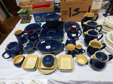 Denby pottery casseroles, serving dishes,