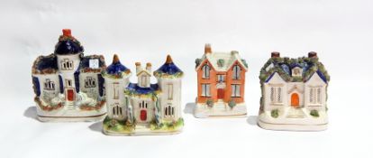 Four Staffordshire houses