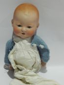 Armand Marseille Germany "My Dream Baby" bisque headed doll, No.351.