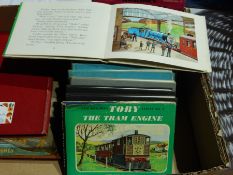 A Thomas the Tank Engine "Troublesome Engines" and other Thomas the Tank Engine books (1 box)